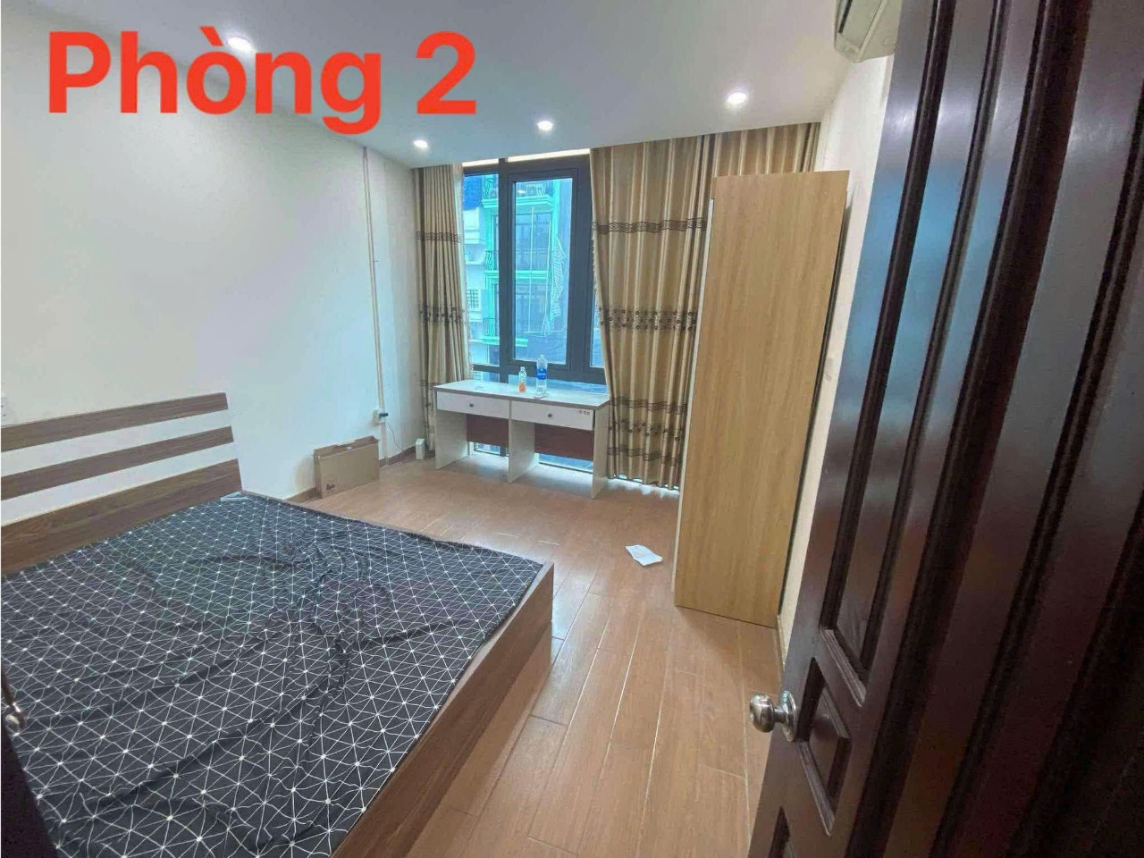 Cho thuê nhà nguyên căn ngõ ô tô Phương Mai 5 tầng, 35m2, 4 ngủ, 14 Triệu, vào ngay - Ảnh 1